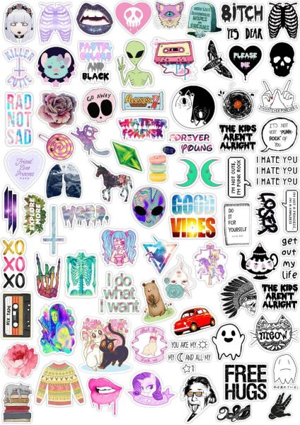 Красивые наклейки