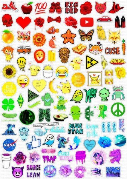 Классные наклейки