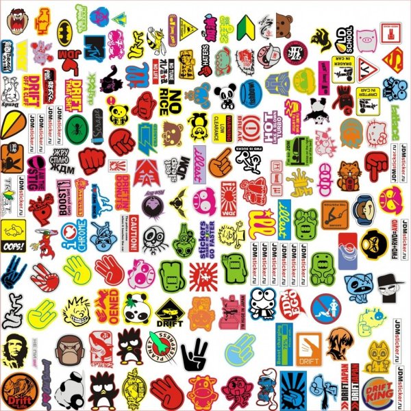 Заготовки для наклеек котики