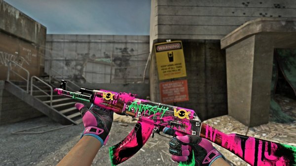 АК 47 неоновая революция