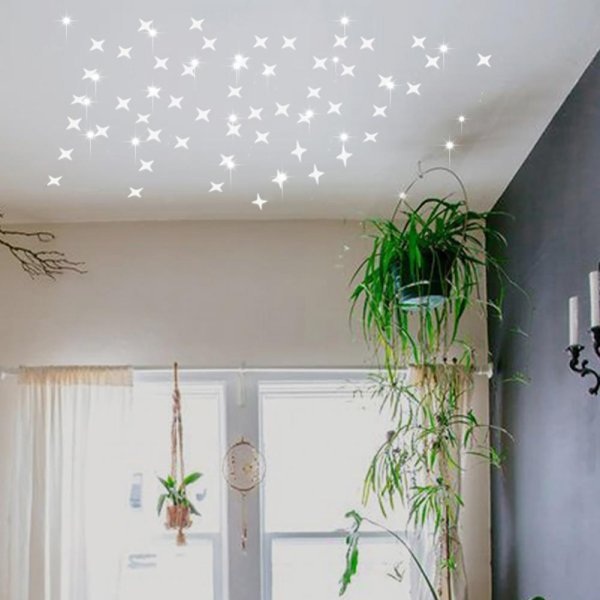 Натяжные потолки декор