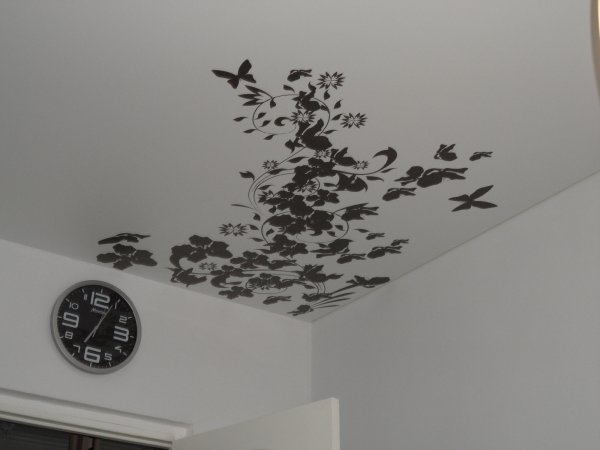 Виниловые наклейки на потолок