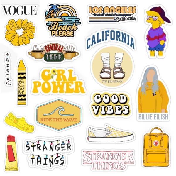 Наклейки для распечатки Пинтерест