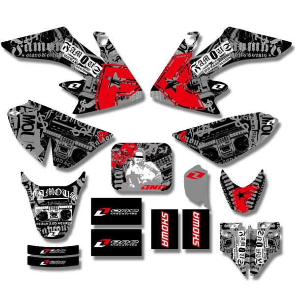 Наклейки на питбайк CRF 50