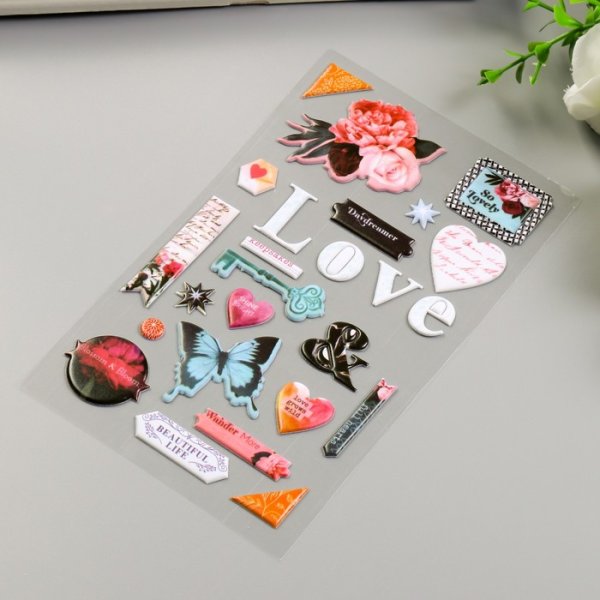 Пластиковые наклейки