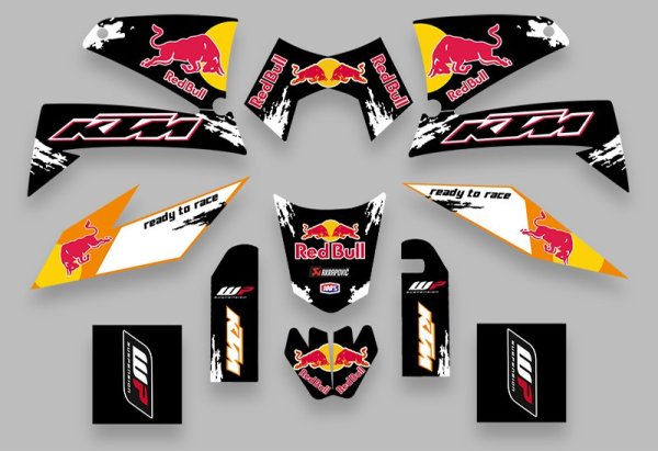 KTM 640 наклейки