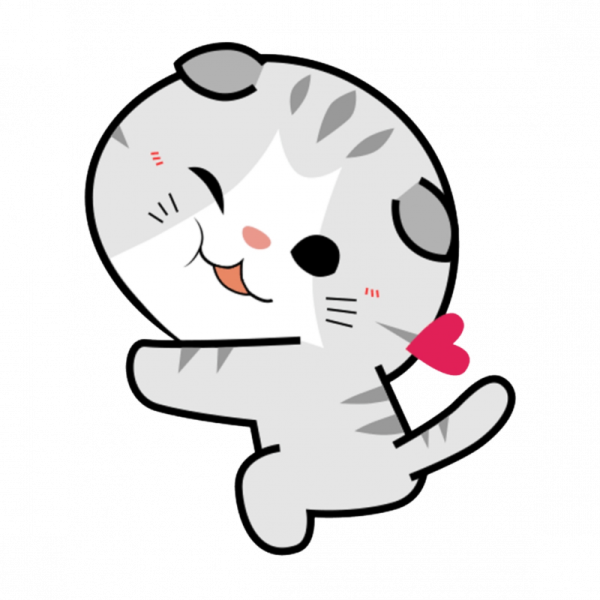 Стикер "котик"