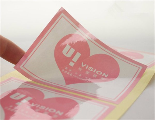 Наклейки с матовой ламинацией