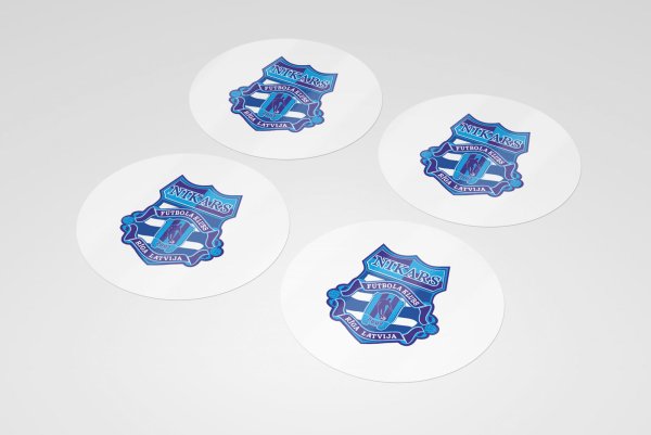 Стикеры с ламинацией