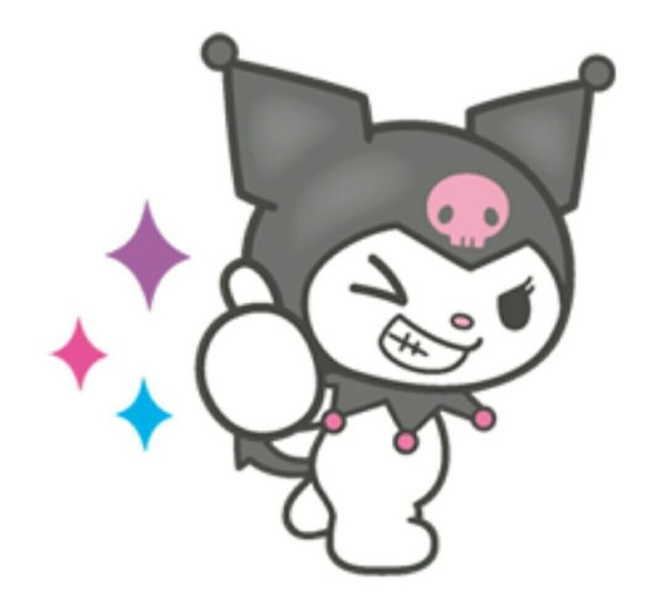 Стикеры Хеллоу Китти Kuromi