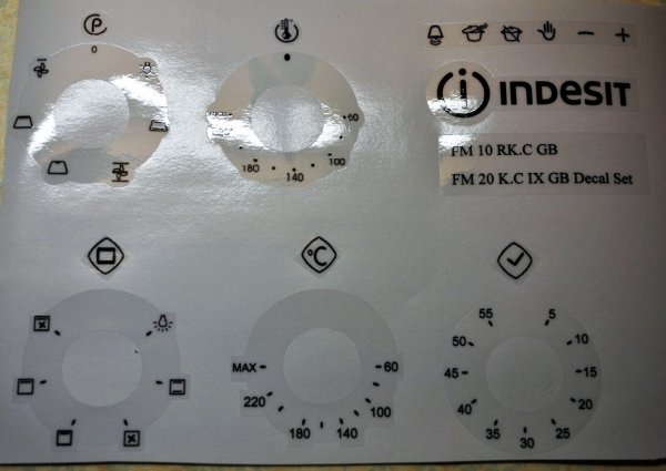 Наклейки на плиту