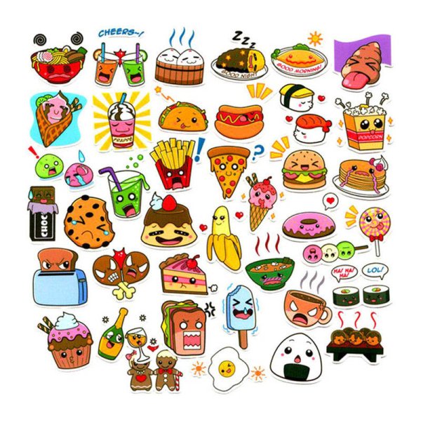 Стикеры еда