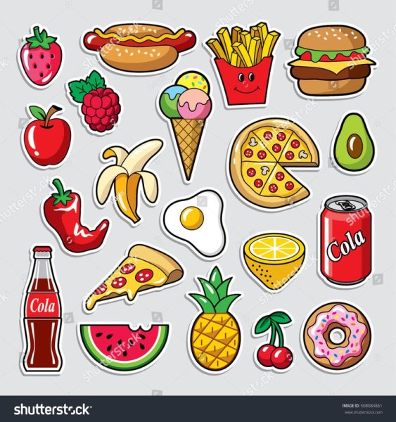 Фуд Стикеры