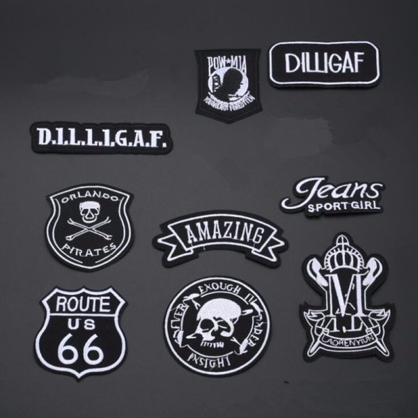 Наклейки на одежду