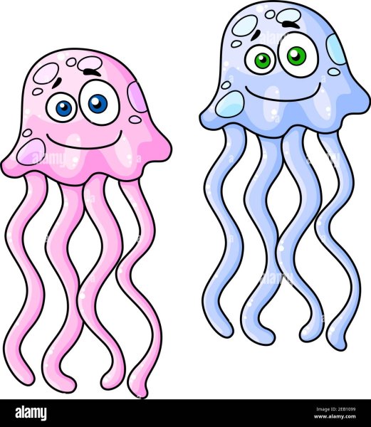 Осьминог медуза для детей