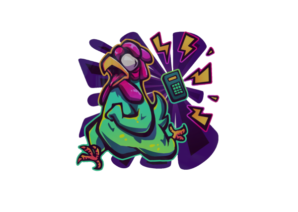 Стикер нет времени