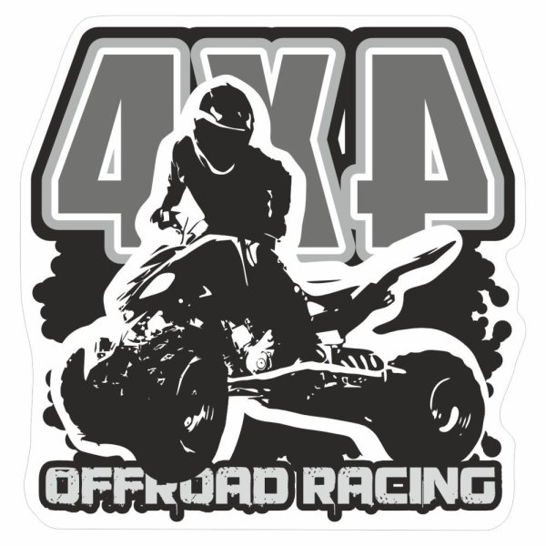 Квадроцикл силуэт