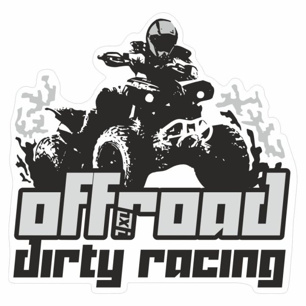 Квадроцикл силуэт