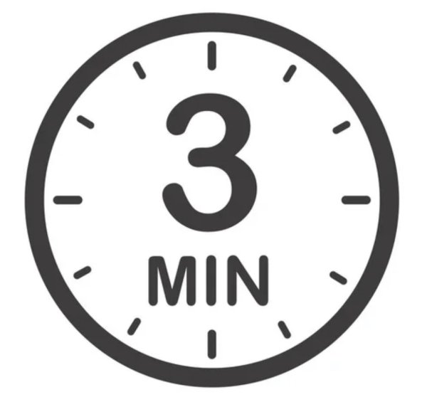 Стикер будильник