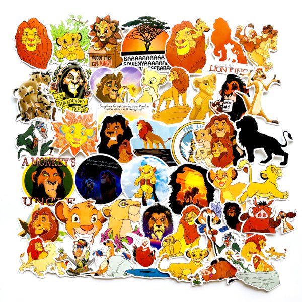 Наклейки Симба