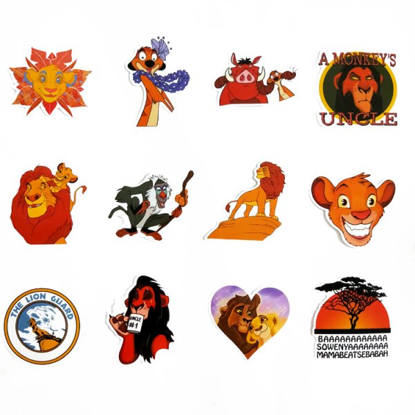 Lion King наклейки