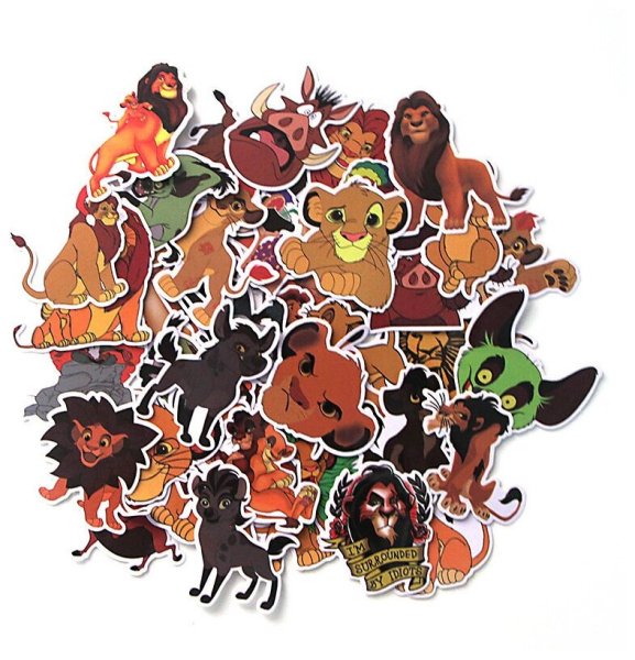 Стикеры Король Лев ВК