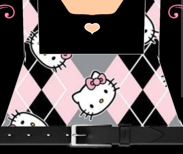 Одежда РОБЛОКС Shirt hello Kitty