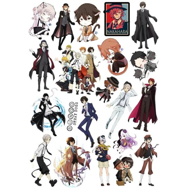 Аниме Стикеры Великий из бродячих псов