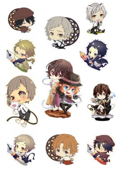 Bungo Stray Dogs Чиби