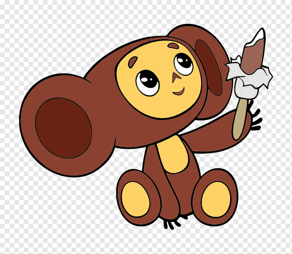 Наклейки Чебурашка