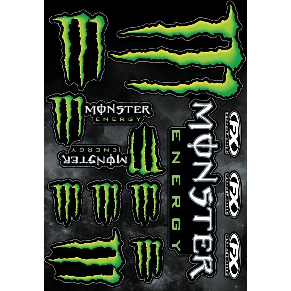 Этикетка Энергетика Monster