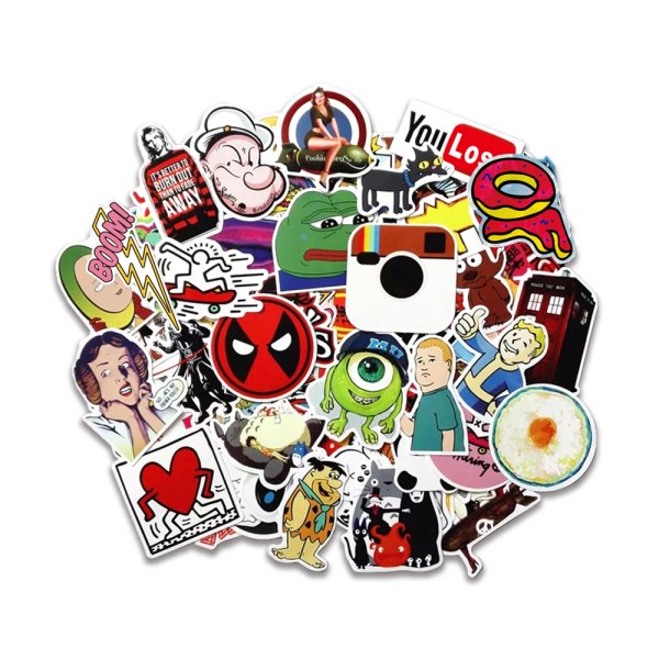 Стикеры современные