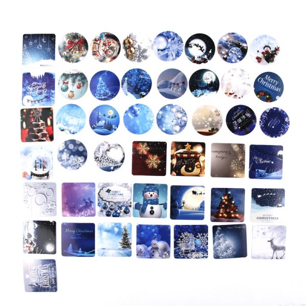 Наклейки на зимнюю тематику