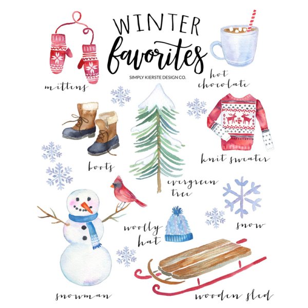 Что ассоциируется с зимой