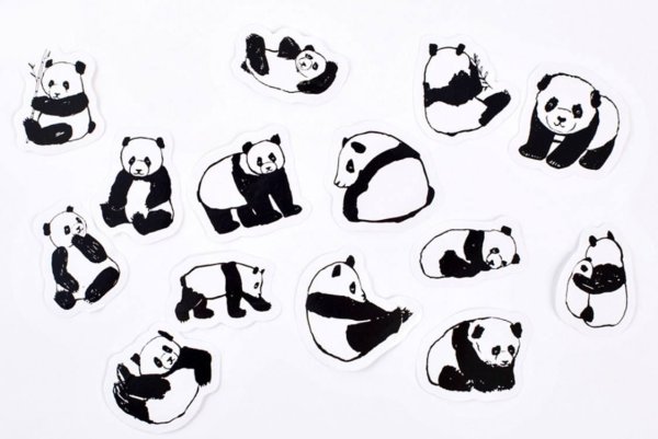 Стикеры "Панда"