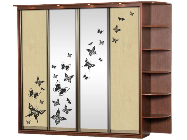 Наклейки на шкаф купе