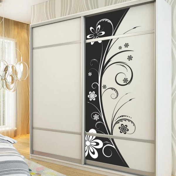 Наклейки на шкаф купе