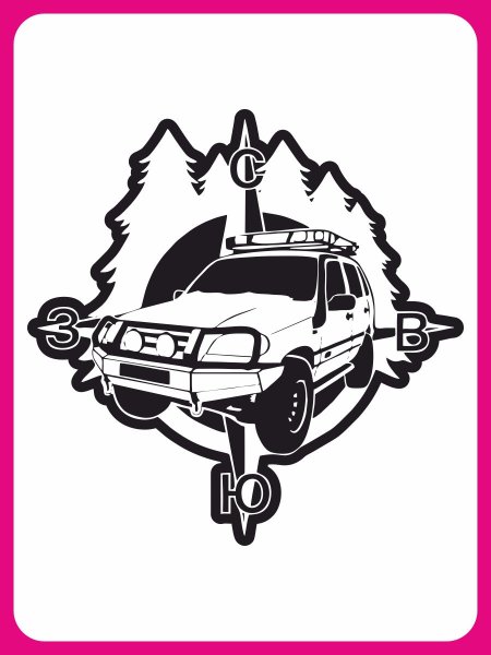 Наклейки на ниву Шевроле