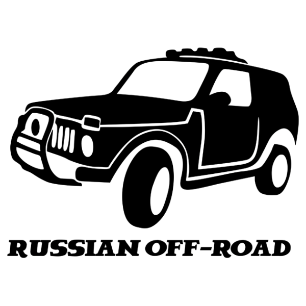 Наклейка Нива 4х4 на Ниве