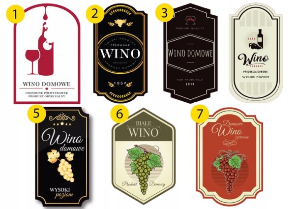 Этикетка для вина на свадьбу