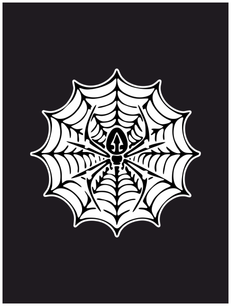 Наклейка паук