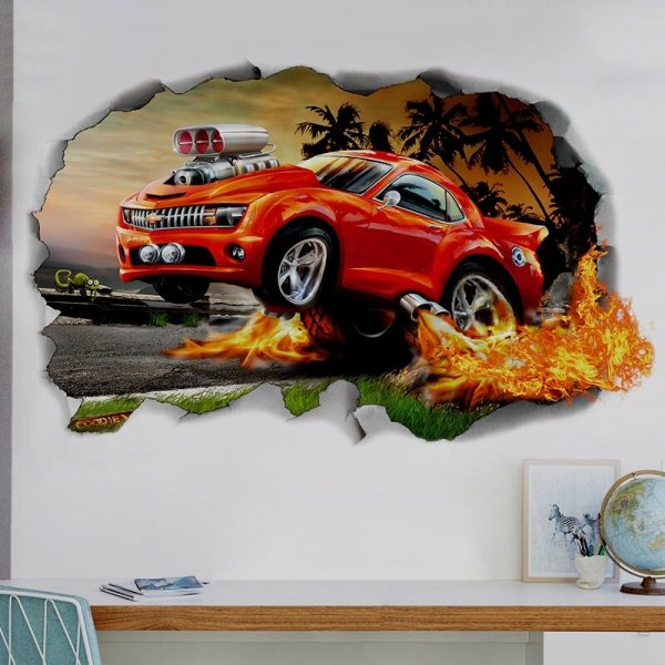 Наклейки молния Маккуин вектор