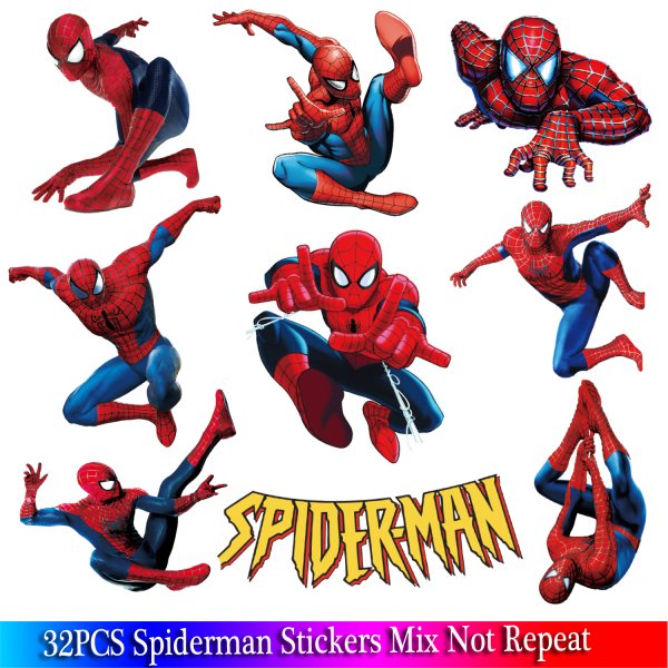 Человекмпаук наклейки
