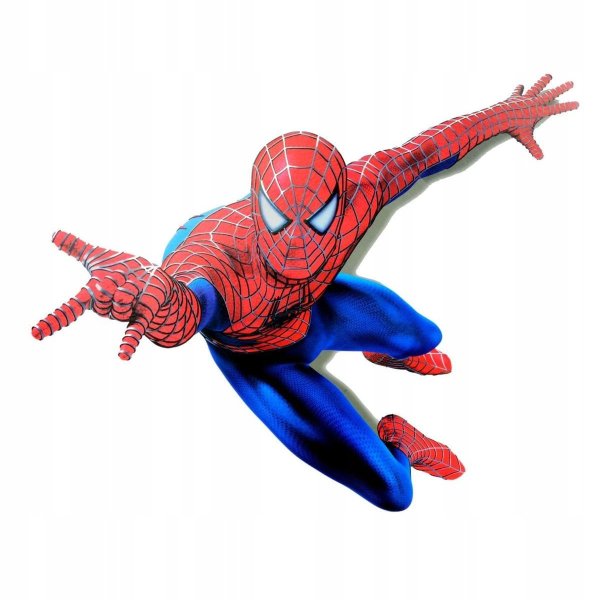 Наклейка - человек - паук