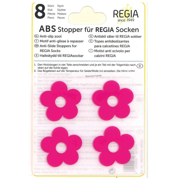 ABS-противоскользящие наклейки Regia для приклеивания к носкам,