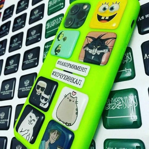 3d наклейки на чехол