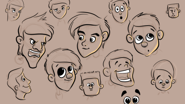 Эмоции персонажей