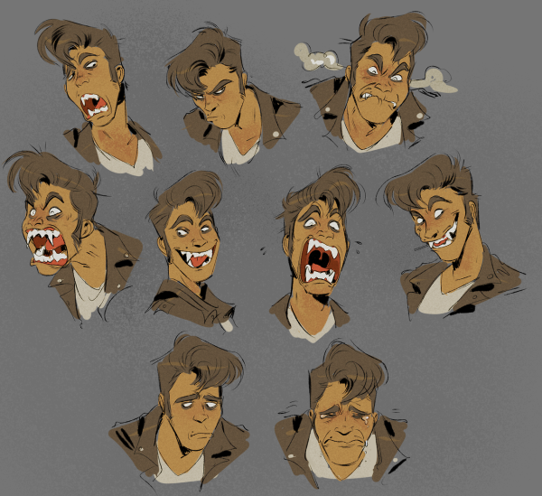 Эмоции Диснеевских персонажей