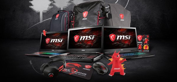 Обои на игровой ноутбук MSI