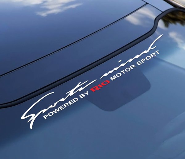 Наклейка на лобовое BMW f30